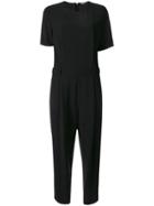 P.a.r.o.s.h. Belted Jumpsuit - Black