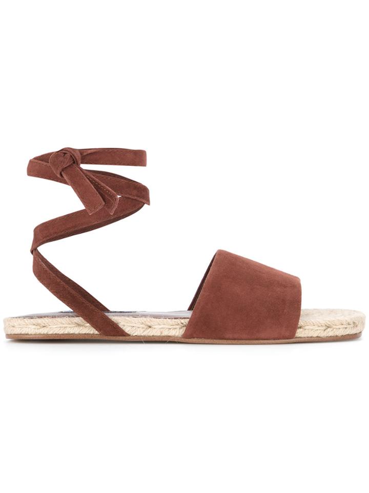 Senso Didi Ankle Tie Sandals - Brown