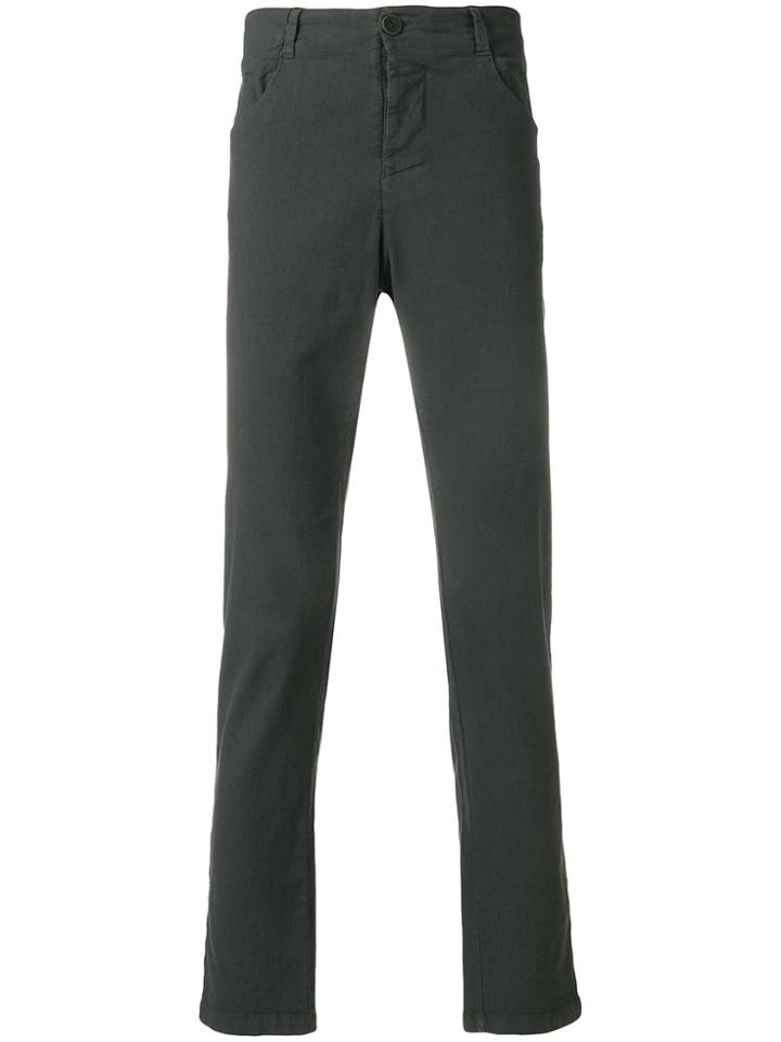 Transit Stretch Slim Trousers - Grey