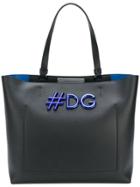Dolce & Gabbana Logo Tote Bag - Black