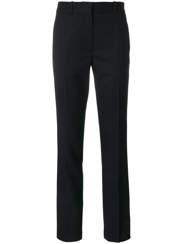 Victoria Beckham Classic Fitted Tailored Trousers - Black