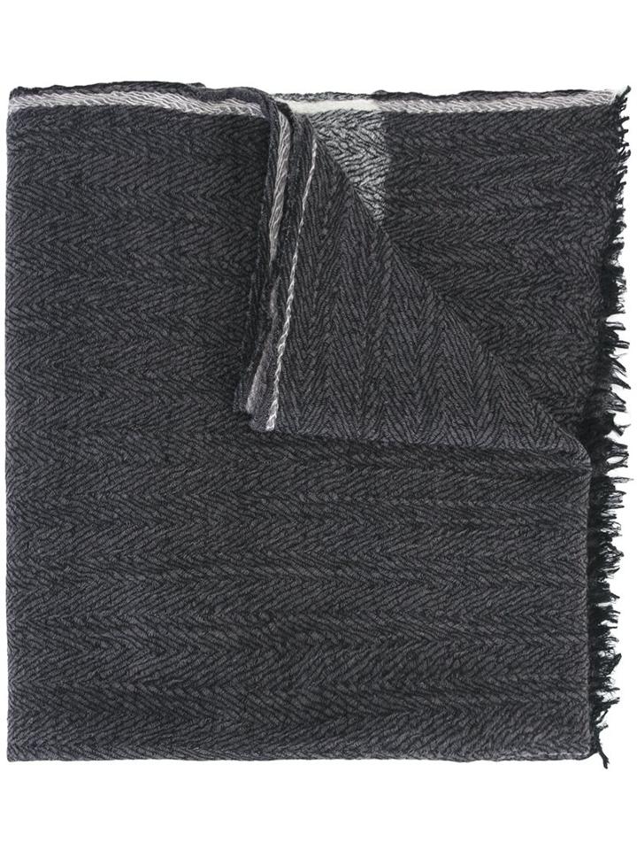 Woolrich Stripe Detail Scarf