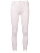 Mother Slim Fit Jeans - Pink