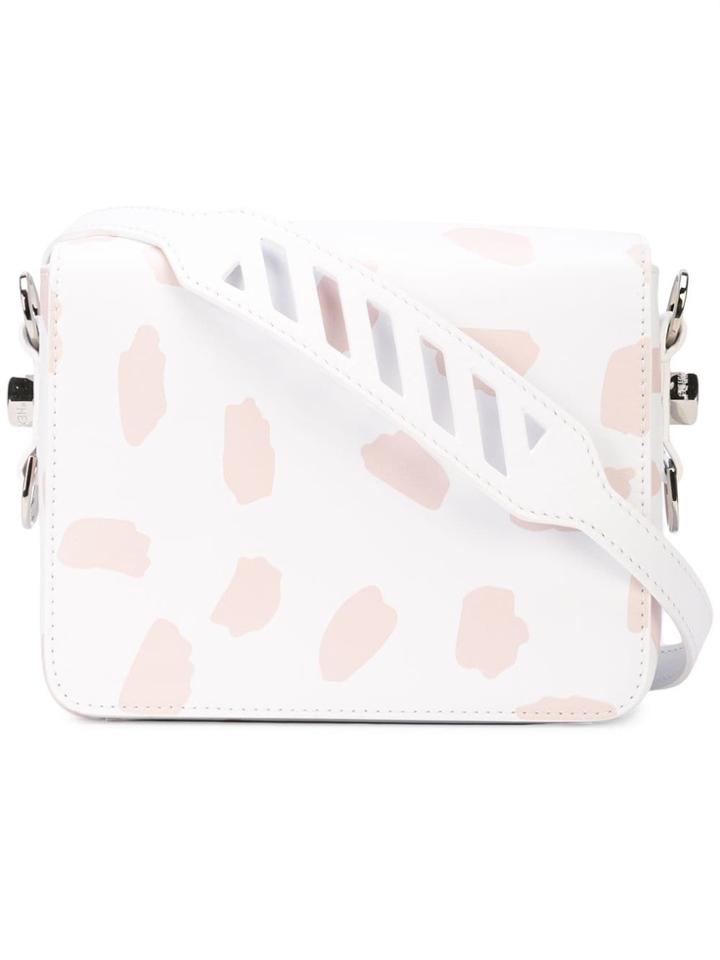 Off-white Abstract Print Shoulder Bag