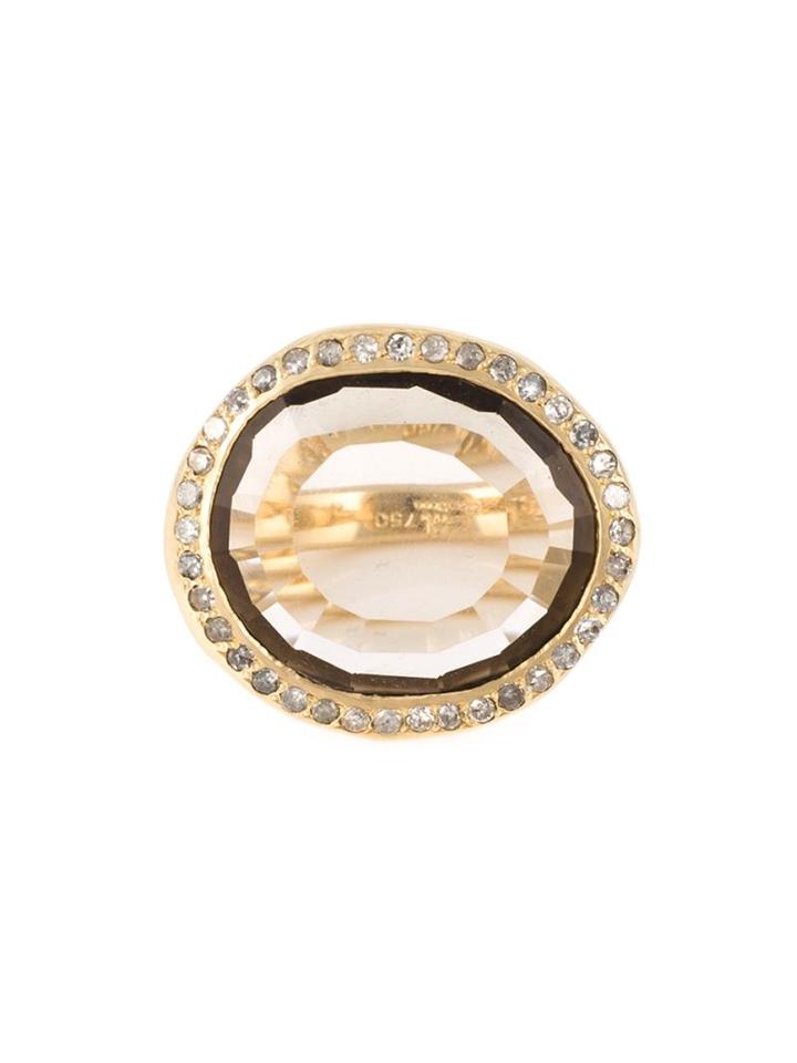 Rosa Maria 'julia' Cocktail Ring, Women's, Size: 52, Metallic