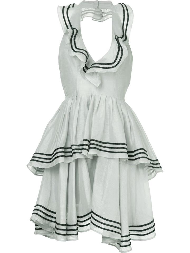 Aje Victoria Dress - Grey