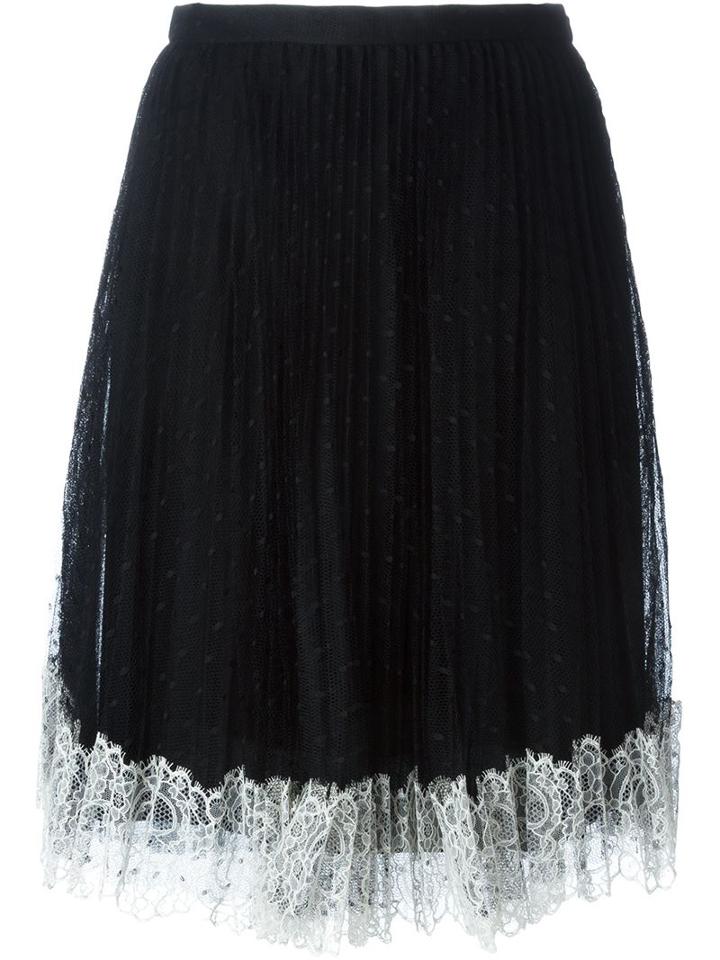 Red Valentino Tulle Skirt