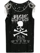 Philipp Plein Skull Print Tank Top - Black