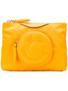 Anya Hindmarch Chubby Wink Clutch Bag - Yellow & Orange