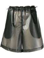 Misbhv Translucent Shorts - Black