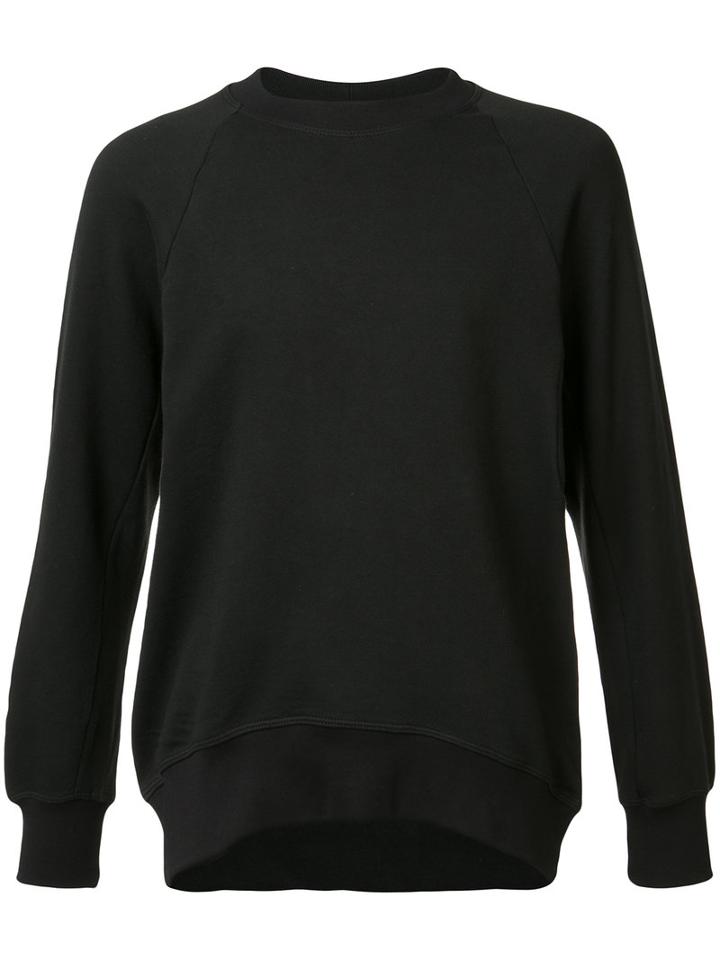 En Noir Crew Neck Sweatshirt, Men's, Size: Small, Black, Cotton/cashmere/supima Cotton