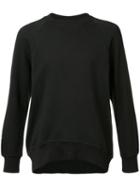 En Noir Crew Neck Sweatshirt, Men's, Size: Small, Black, Cotton/cashmere/supima Cotton