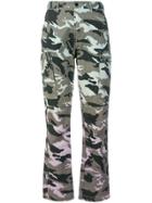 Zadig & Voltaire Straight-leg Camouflage Trousers - Green