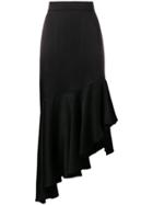 Semicouture Asymmetric Skirt - Black