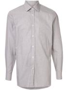 Gieves & Hawkes Check Pattern Shirt - Brown