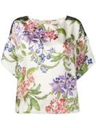 Liu Jo Fantasia Floral Blouse - Neutrals