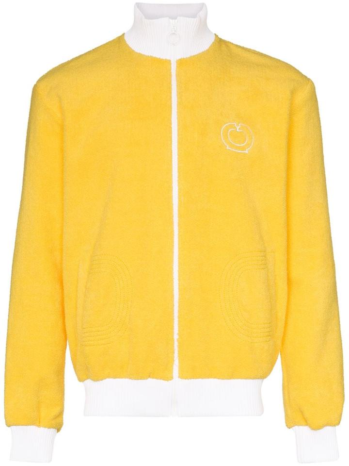 Casablanca Terry Zip-up Track Jacket - Yellow