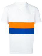 Futur Contrast Stripe T-shirt, Men's, Size: Xl, White, Cotton