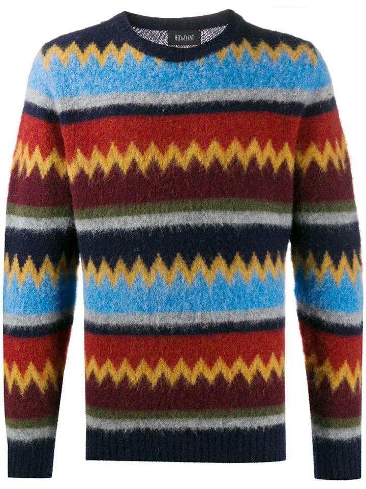 Howlin' Science Fiction Dance Party Jumper - Blue