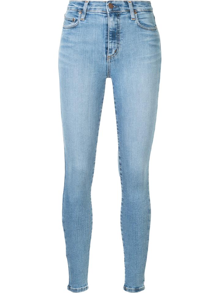 Nobody Denim High-rise Skinny Jeans - Blue