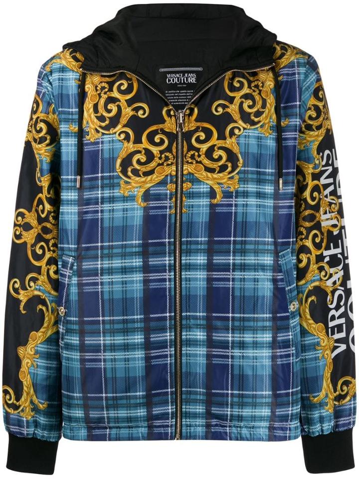 Versace Jeans Couture Reversible Nylon Jacket - Blue