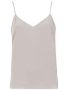 Mara Mac Spaghetti Straps Top - Grey