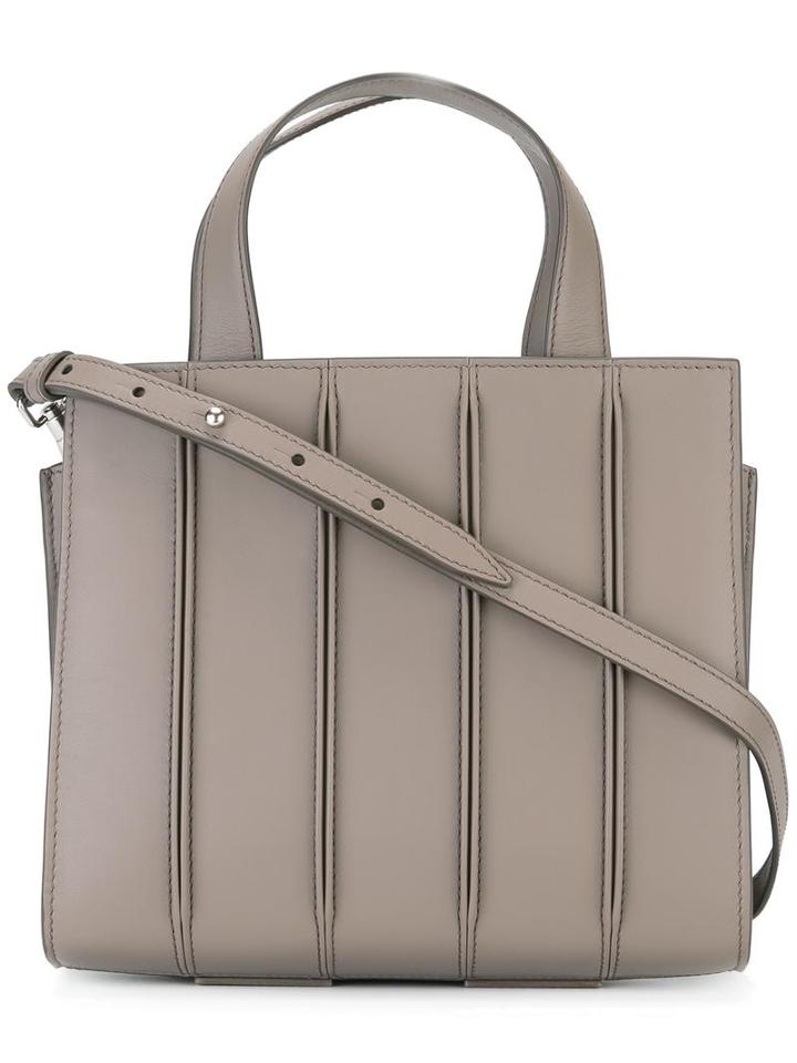 Max Mara Small Handle Bag, Women's, Brown, Calf Leather