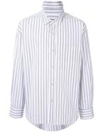 Wooyoungmi Striped Oversized Shirt - White