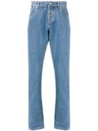Brunello Cucinelli Mid-rise Straight Leg Jeans - Blue