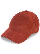Rag & Bone Ribbed Baseball Cap - Red
