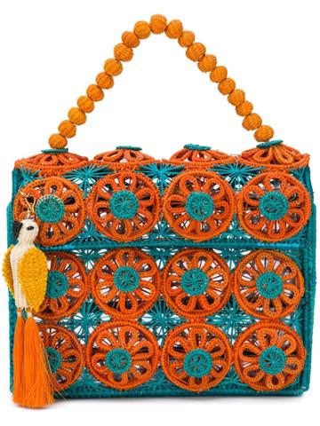 Mercedes Salazar Amanecer Handbag - Blue