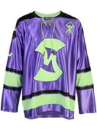 Sankuanz Oversized Hockey Sweatshirt - Purple