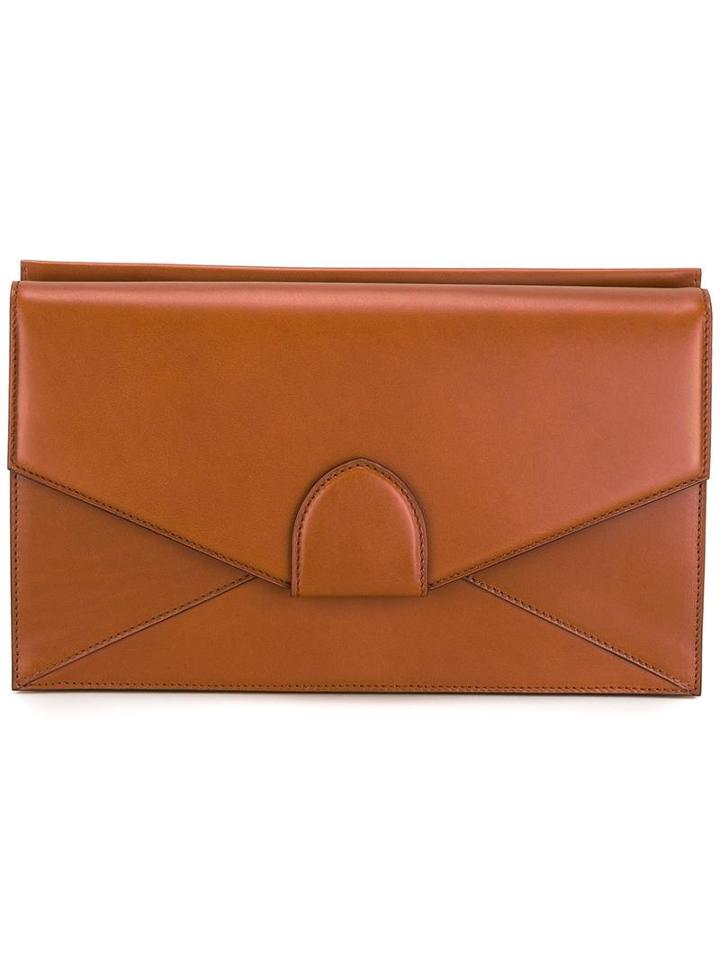 Bertoni 1949 'dafne' Clutch, Women's, Brown