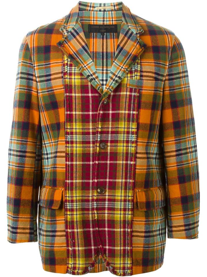 Comme Des Garçons Vintage Tartan Blazer - Multicolour