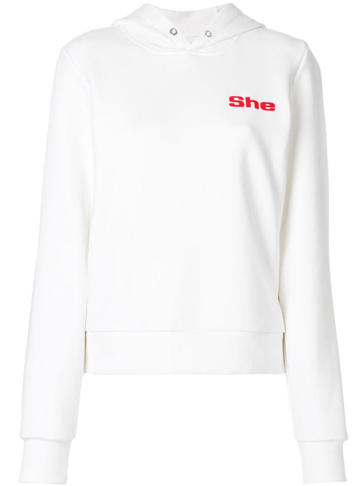 Misbhv She Hoodie - White