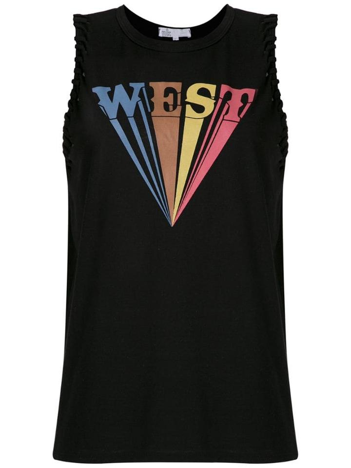 Nk Botone Fita Billy Printed Tank - Black