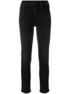 Citizens Of Humanity Cropped Denim Jeans - Black
