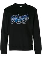 Kenzo - Embroidered Logo Sweatshirt - Men - Cotton - L, Black, Cotton