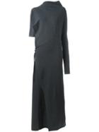 Y-3 'versa Lg' Dress, Women's, Size: Large, Grey, Organic Cotton/spandex/elastane