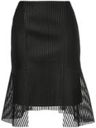 Ginger & Smart Shutter Skirt - Black