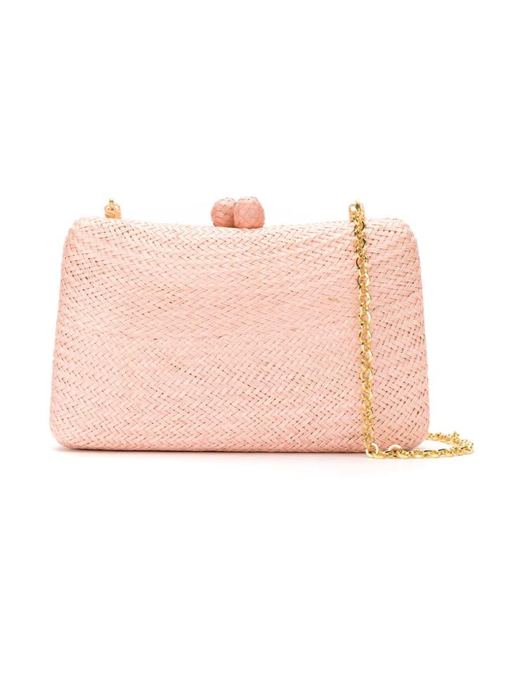 Serpui Structured Woven Clutch - Unavailable