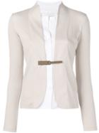 Fabiana Filippi Layered Fitted Blazer - Neutrals