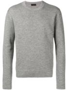 Iris Von Arnim Crew Neck Sweater - Grey