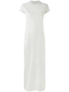 Rick Owens Drkshdw - Shift Maxi Dress - Women - Cotton - Xs, Grey, Cotton