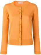 Twin-set Round Neck Cardigan - Orange