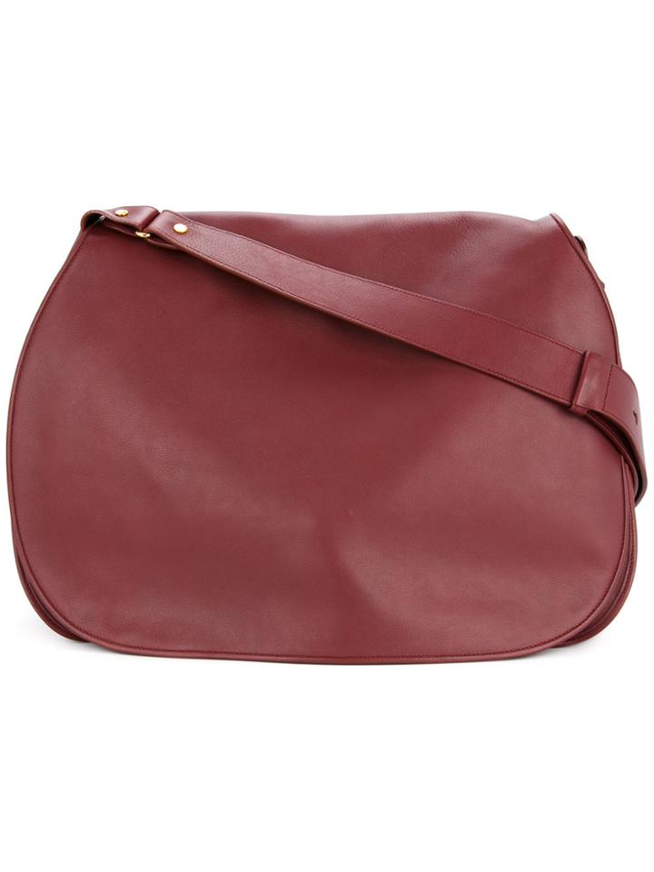 Cartier Vintage Foldover Shoulder Bag - Red
