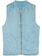 Visvim Iris Padded Gilet Jacket - Blue