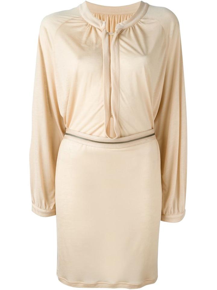 Ann Demeulemeester Belt Knitted Dress