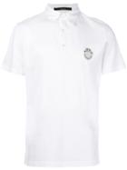 Billionaire Embroidered Logo Polo Shirt - White