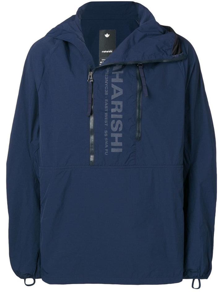 Maharishi Printed Shell Jacket - Blue